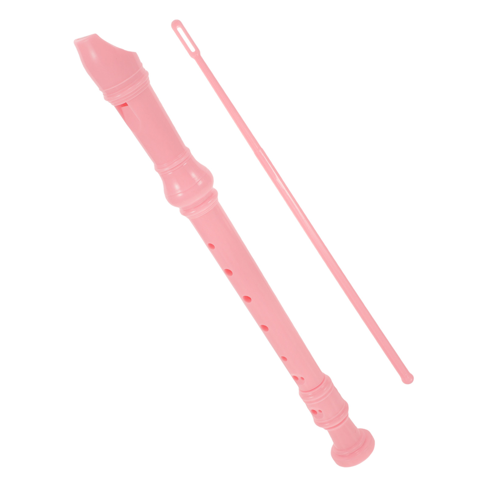 Soprano Recorder Plastic - 1세트 소프라노 리코더, 8개의 구멍, 매끄러운